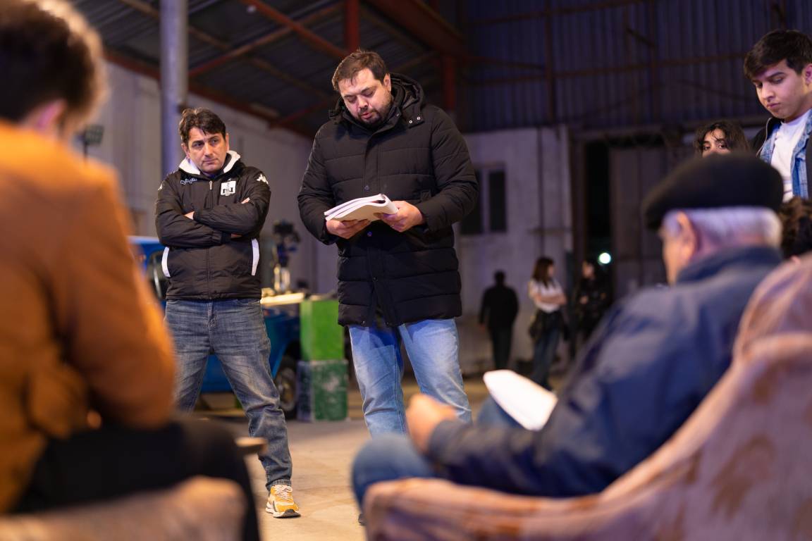 DEVIN FILM Backstage - Kino