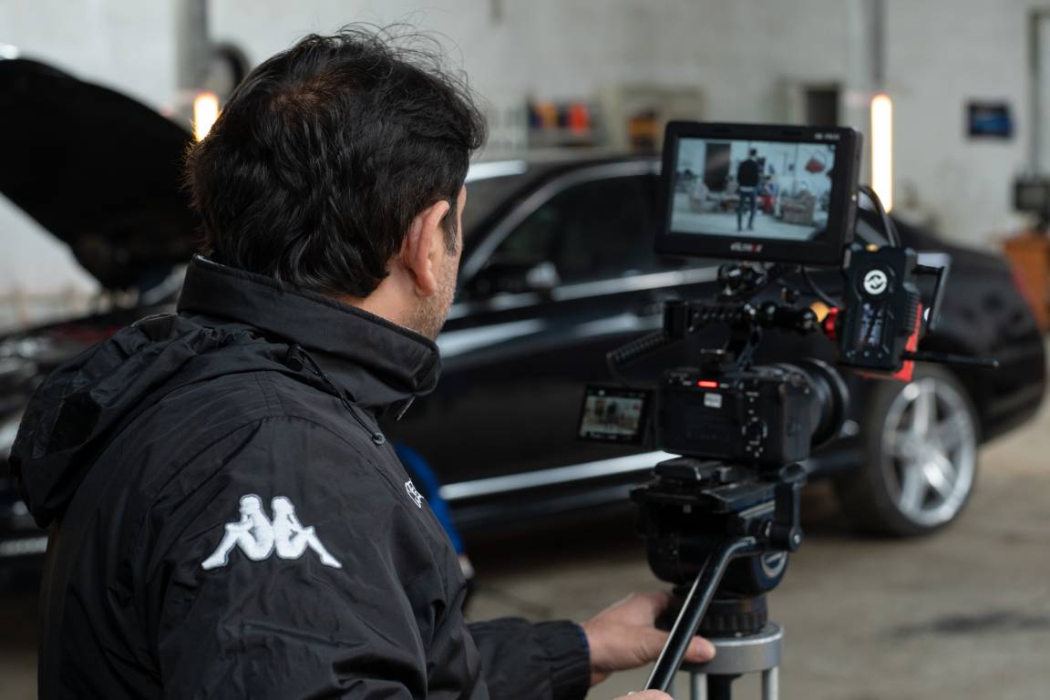 DEVIN FILM Backstage - Kino