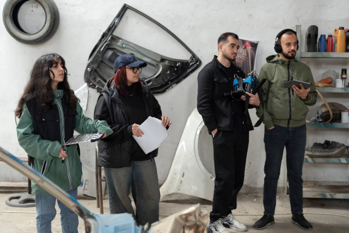 DEVIN FILM Backstage - Kino