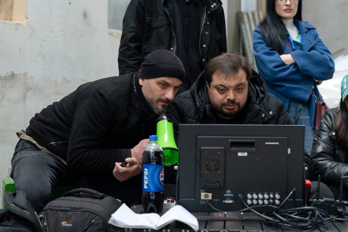 DEVIN FILM Backstage - Kino