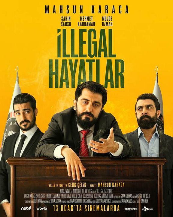 İllegal Hayatlar Afişi