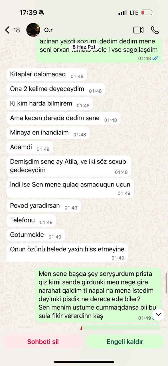 Tələbələrin Devin Medya İlə Əlaqəsinin Əngəllənməsi