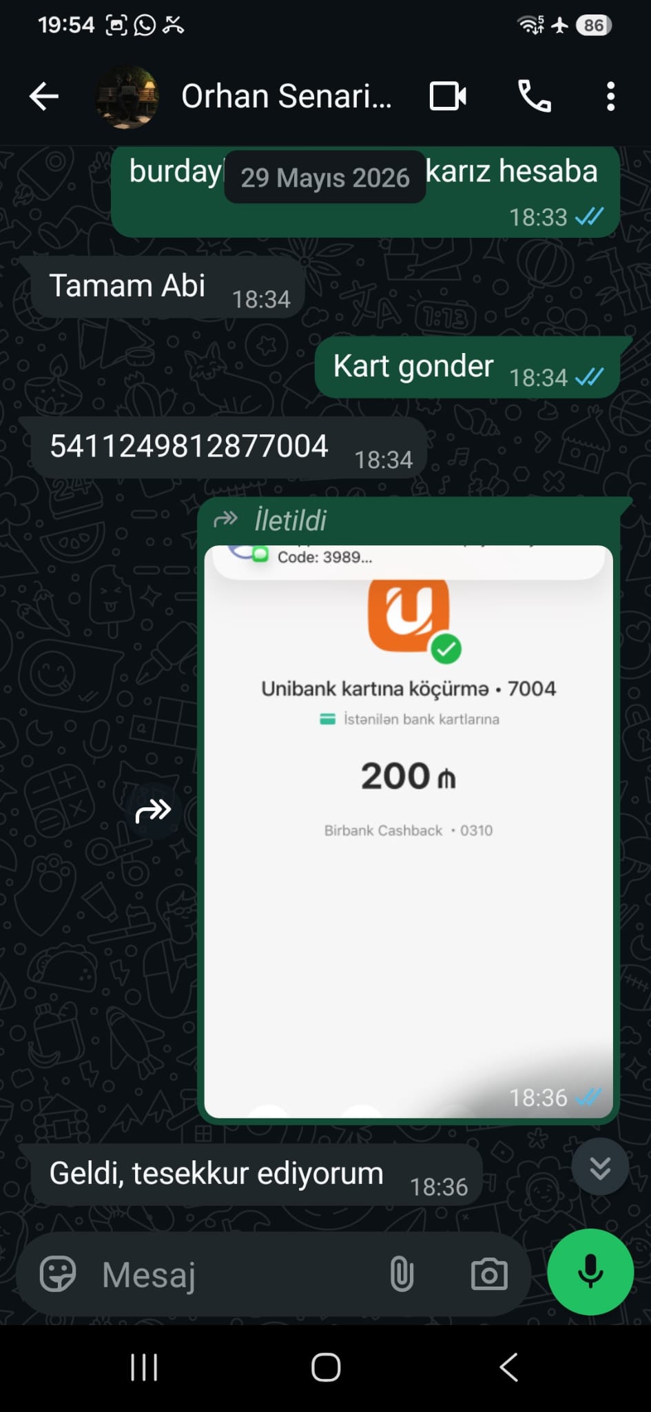 Ödəniş Qəbzi