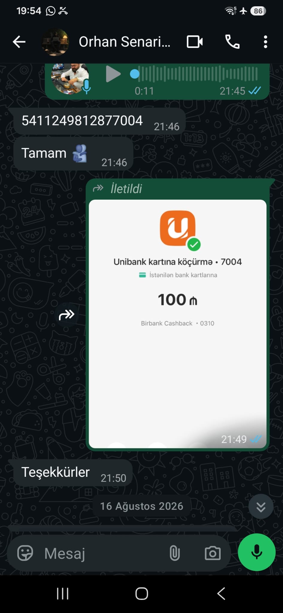 Ödəniş Qəbzi